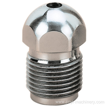 Internally Heated Nozzle Tip with High Strength Steel